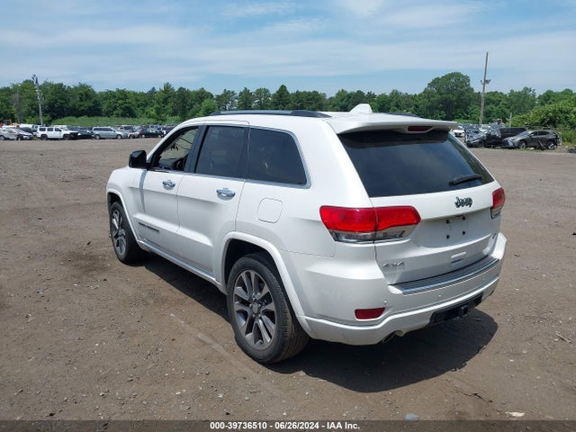 1C4RJFCG9HC942395 Jeep Grand Cherokee Overland 4x4
