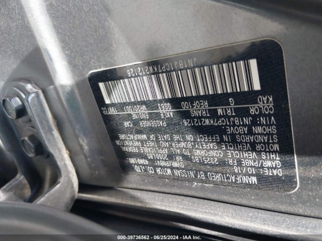 JN1BJ1CP7KW212126 Nissan Rogue Sport Sv