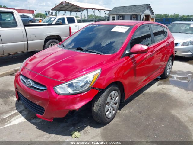 KMHCT5AE2FU217395 Hyundai ACCENT GS