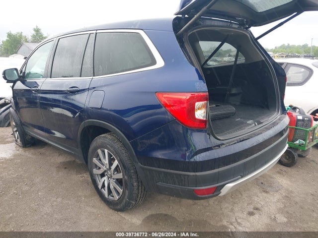 Honda Pilot Awd Ex-l 2022 5FNYF6H54NB035413 Image 3