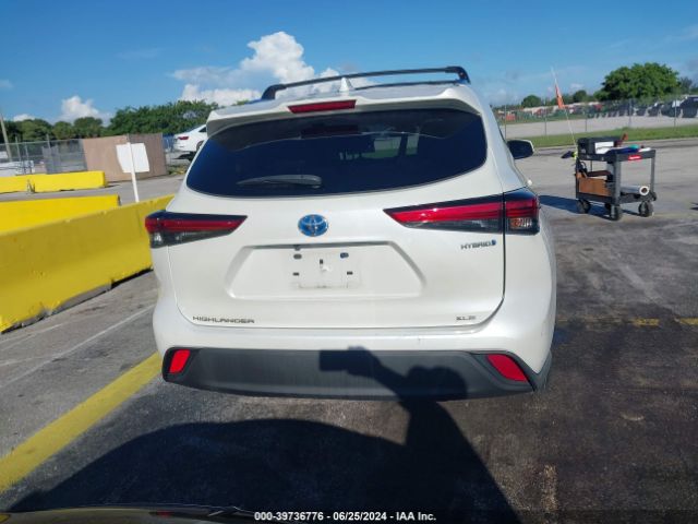 5TDGARAH3MS507014 Toyota Highlander Hybrid Xle