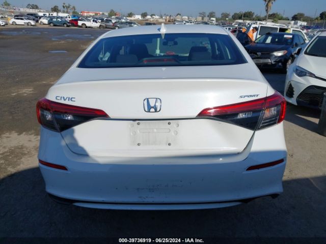 2HGFE2F58PH526510 Honda Civic Sport