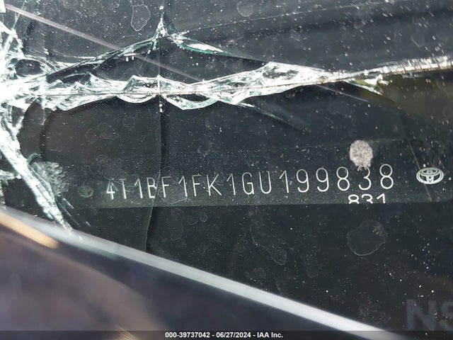 Toyota CAMRY SE 2016 4T1BF1FK1GU199838 Image 17