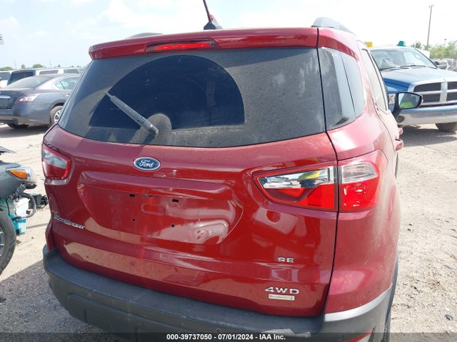Ford Ecosport Se 2018 MAJ6P1UL6JC171051 Image 6