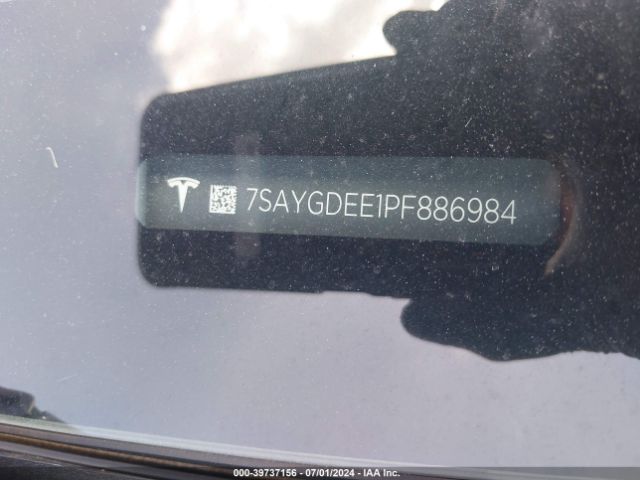 7SAYGDEE1PF886984 Tesla Model Y