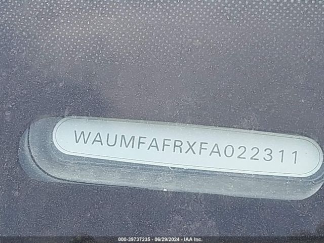 WAUMFAFRXFA022311 Audi A5 2.0t Premium