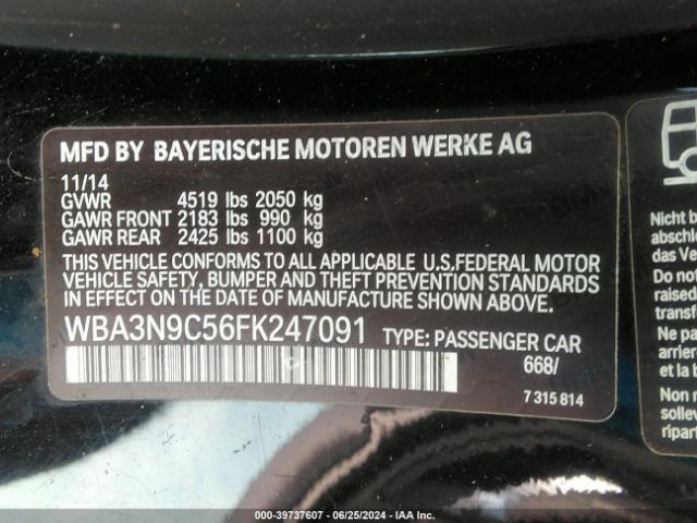 WBA3N9C56FK247091 BMW 428i Xdrive