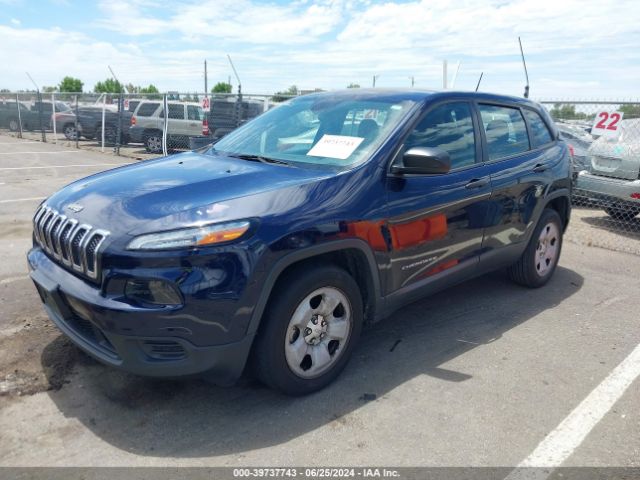 1C4PJLAB0EW168626 Jeep Cherokee Sport