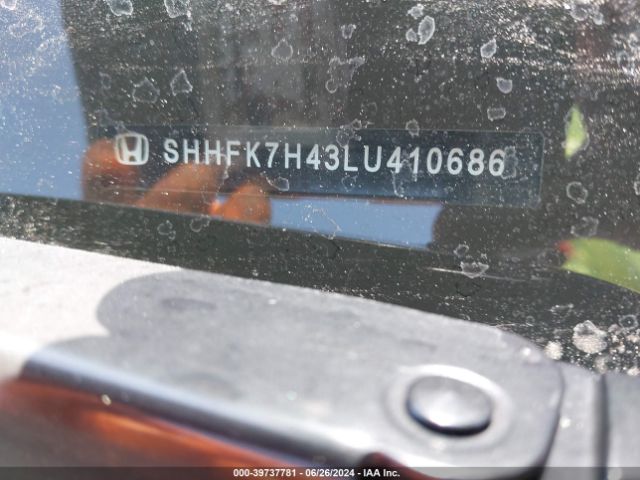 SHHFK7H43LU410686 Honda Civic Sport
