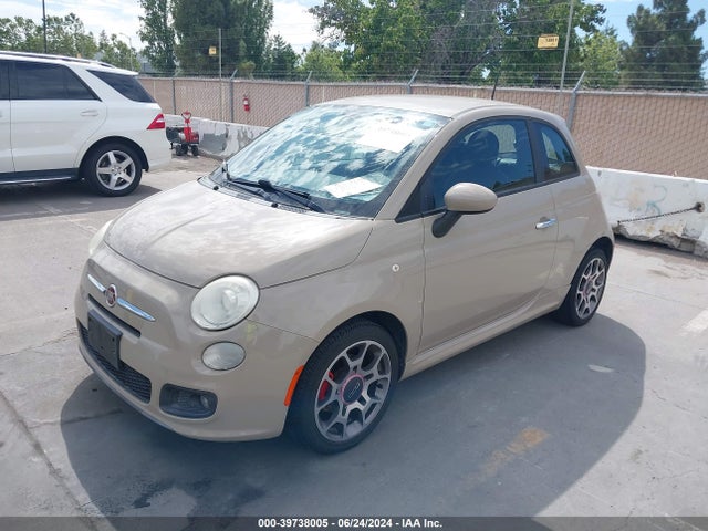 2012 FIAT 500 3C3CFFBR4CT115156 Photo 1