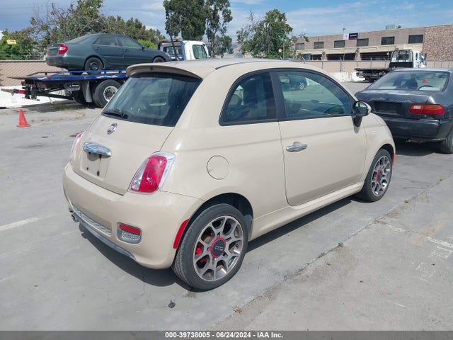 2012 FIAT 500 3C3CFFBR4CT115156 Photo 3