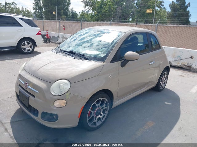 2012 FIAT 500 3C3CFFBR4CT115156 Photo 5