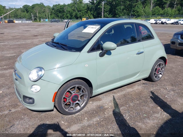 2013 FIAT 500 3C3CFFBR6DT745231 Photo 1