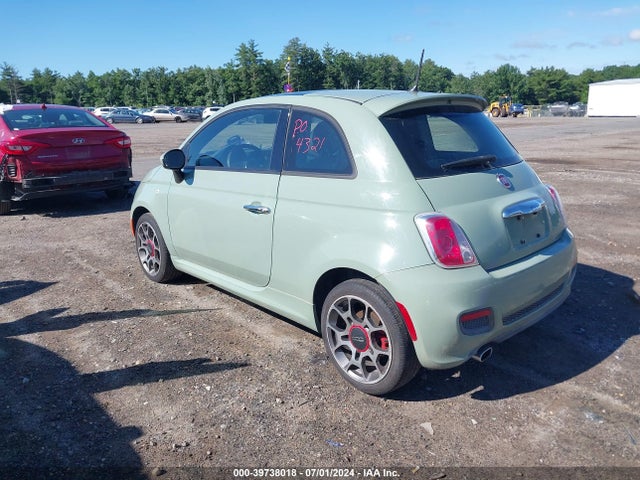 2013 FIAT 500 3C3CFFBR6DT745231 Photo 2