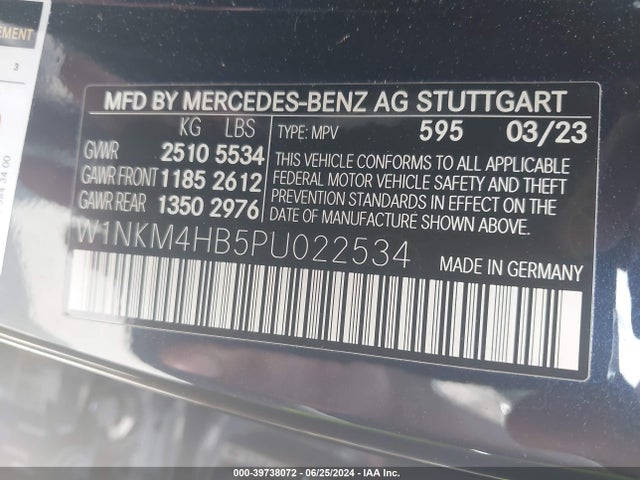 W1NKM4HB5PU022534 Mercedes-Benz Glc 300 4matic Suv