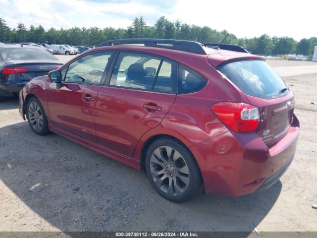 JF1GPAL64EH331842 Subaru Impreza 2.0i Sport Premium