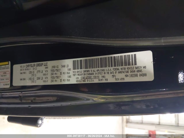 1C4BJWDG6EL159191 Jeep Wrangler Unlimited Sport