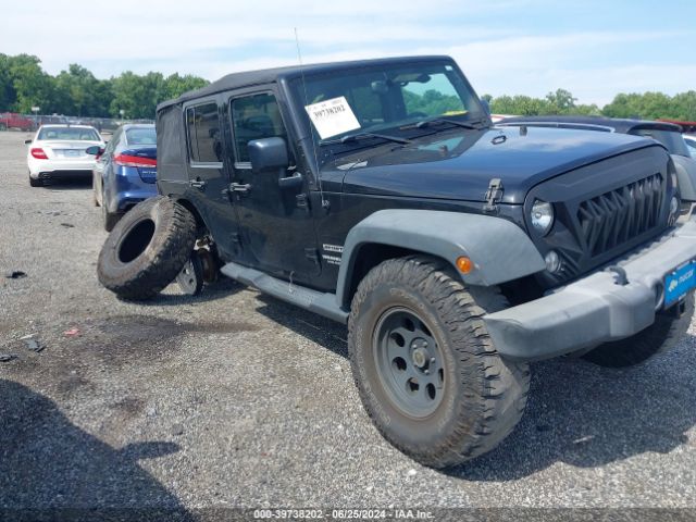 1C4BJWDG4HL629710 Jeep Wrangler Unlimited Sport 4x4