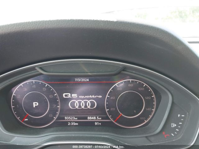 WA1BNAFY5J2237208 Audi Q5 2.0t Premium/2.0t Tech Premium