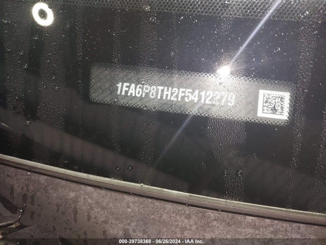 Ford Mustang Ecoboost 2015 1FA6P8TH2F5412279 Image 9
