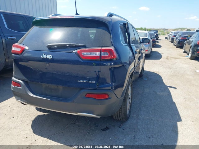 1C4PJLDB7JD561752 Jeep Cherokee Limited Fwd