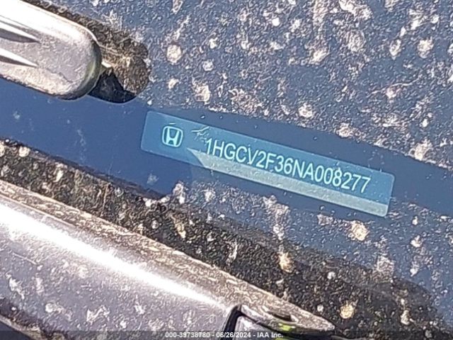 1HGCV2F36NA008277 Honda Accord Sport 2.0t