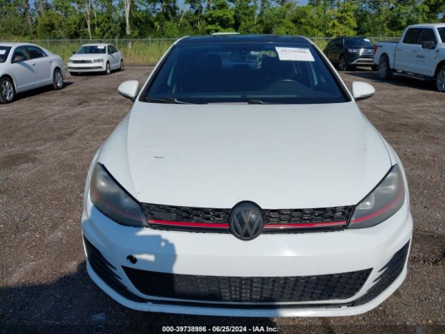 3VW4T7AU9FM002108 Volkswagen Golf Gti 2.0t Autobahn 4-door