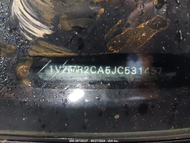 1V2MR2CA5JC531457 Volkswagen Atlas 3.6l V6 Sel