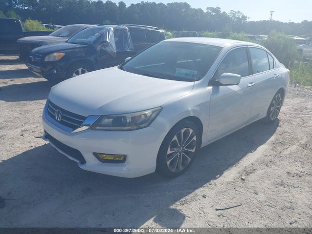 Honda Accord Sport 2014 1HGCR2F55EA256185 Image 2