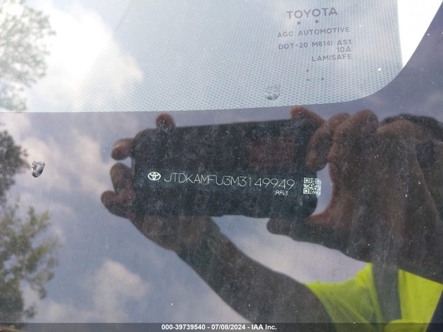 Toyota Prius Le 2021 JTDKAMFU3M3149949 Image 9
