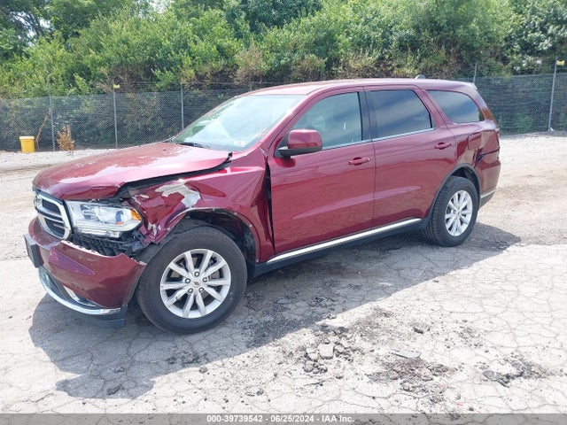 1C4RDJAG3LC107544 Dodge Durango Sxt Awd