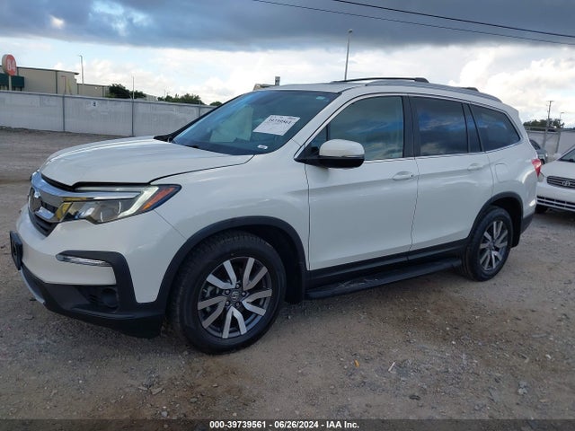 Honda Pilot Ex-l 2019 5FNYF6H54KB063899 Image 2