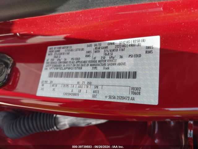 1FTVW1EL8PWG15769 Ford F-150 Lightning Pro