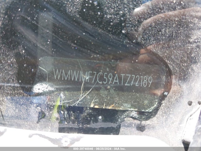 2010 MINI COOPER S WMWMF7C59ATZ72189 Photo 8