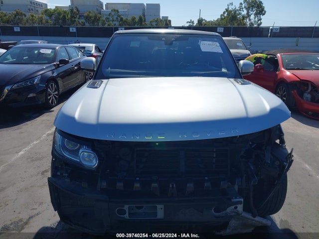 SALWG2FV6HA161844 Land Rover Range Rover Sport 3.0l V6 Supercharged Se
