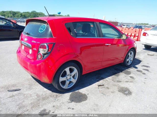 Chevrolet Sonic Ltz Auto 2015 1G1JE6SB8F4117181 Image 4