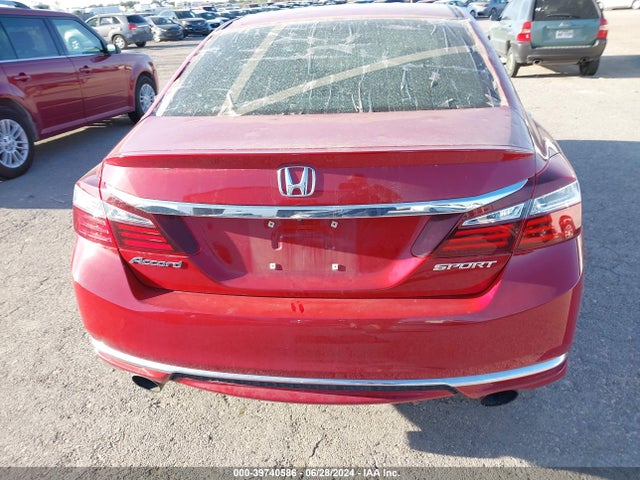 Honda Accord Sport 2017 1HGCR2F59HA053417 Image 16