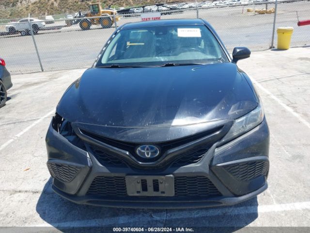 4T1G31AK6MU027922 Toyota Camry Se Hybrid