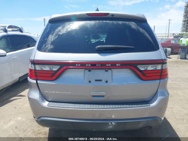 1C4RDHAG7HC600675 Dodge Durango Sxt Rwd