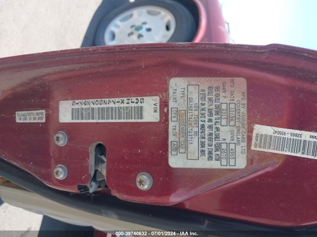 1995 JAGUAR XJ6 SAJHX1742SC729715 Photo 8