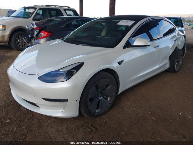 Tesla Model 3 Long Range Dual Motor All-wheel Drive 2022 5YJ3E1EB0NF230922 Image 2