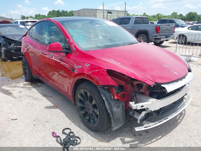 2021 TESLA MODEL Y 5YJYGDEE6MF248593 Photo 0