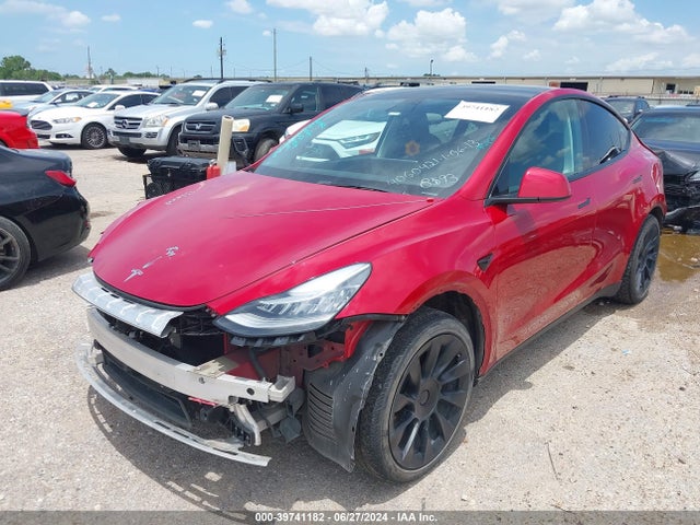2021 TESLA MODEL Y 5YJYGDEE6MF248593 Photo 1