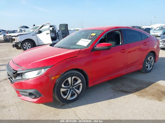 Honda Civic Lx 2016 2HGFC2F58GH538985 Image 2