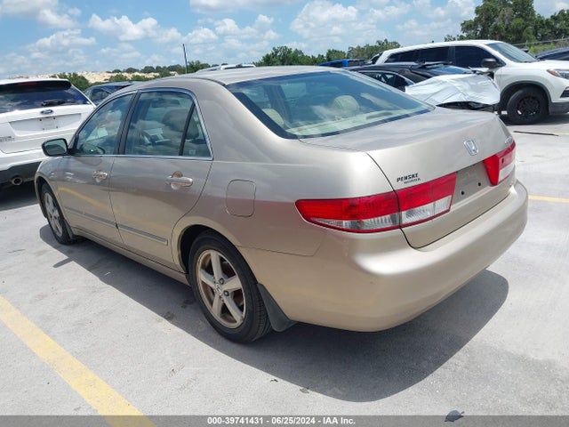 Aukcja sprzedaży 2003 Honda Accord 2.4 Ex, vin: 1HGCM56643A129840, numer aukcji: 39741431