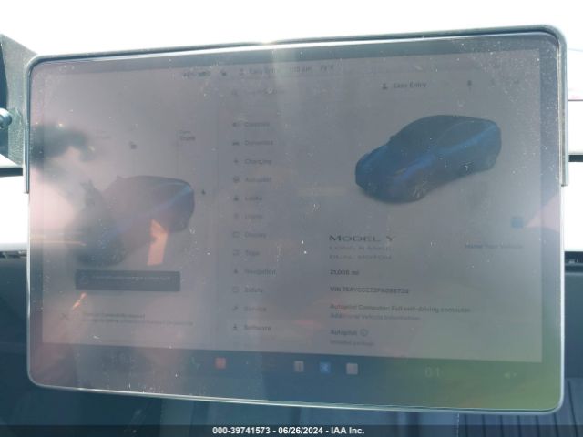7SAYGDEE2PA086739 Tesla Model Y Awd/long Range Dual Motor All-wheel Drive