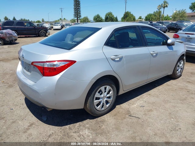 Toyota COROLLA L 2016 2T1BURHE1GC622009 Image 4