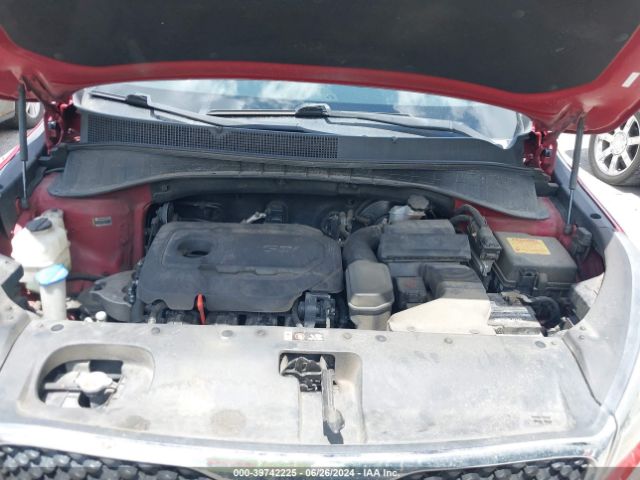 5XYPG4A39GG140837 KIA Sorento 2.4l Lx