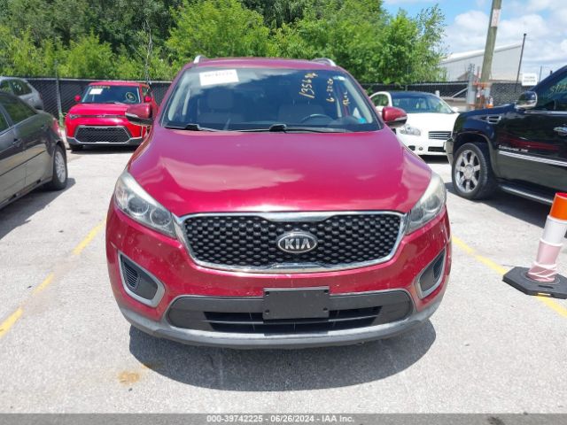 5XYPG4A39GG140837 KIA Sorento 2.4l Lx