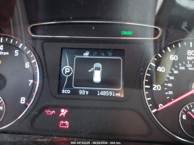 5XYPG4A39GG140837 KIA Sorento 2.4l Lx